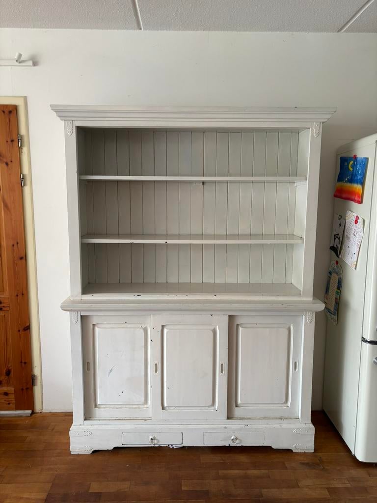 Buffetkast  !Opknapper!, Huis en Inrichting, Kasten | Buffetkasten, Ophalen, Zo goed als nieuw, 25 tot 50 cm, 200 cm of meer
