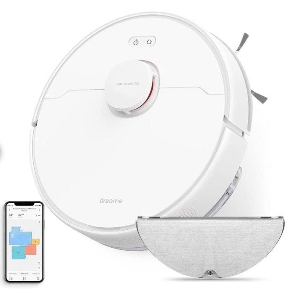 DreameBot D9 Max Robotstofzuiger (Wit) - Nieuw in doos, Witgoed en Apparatuur, Stofzuigers, Nieuw, Ophalen of Verzenden, Robotstofzuiger