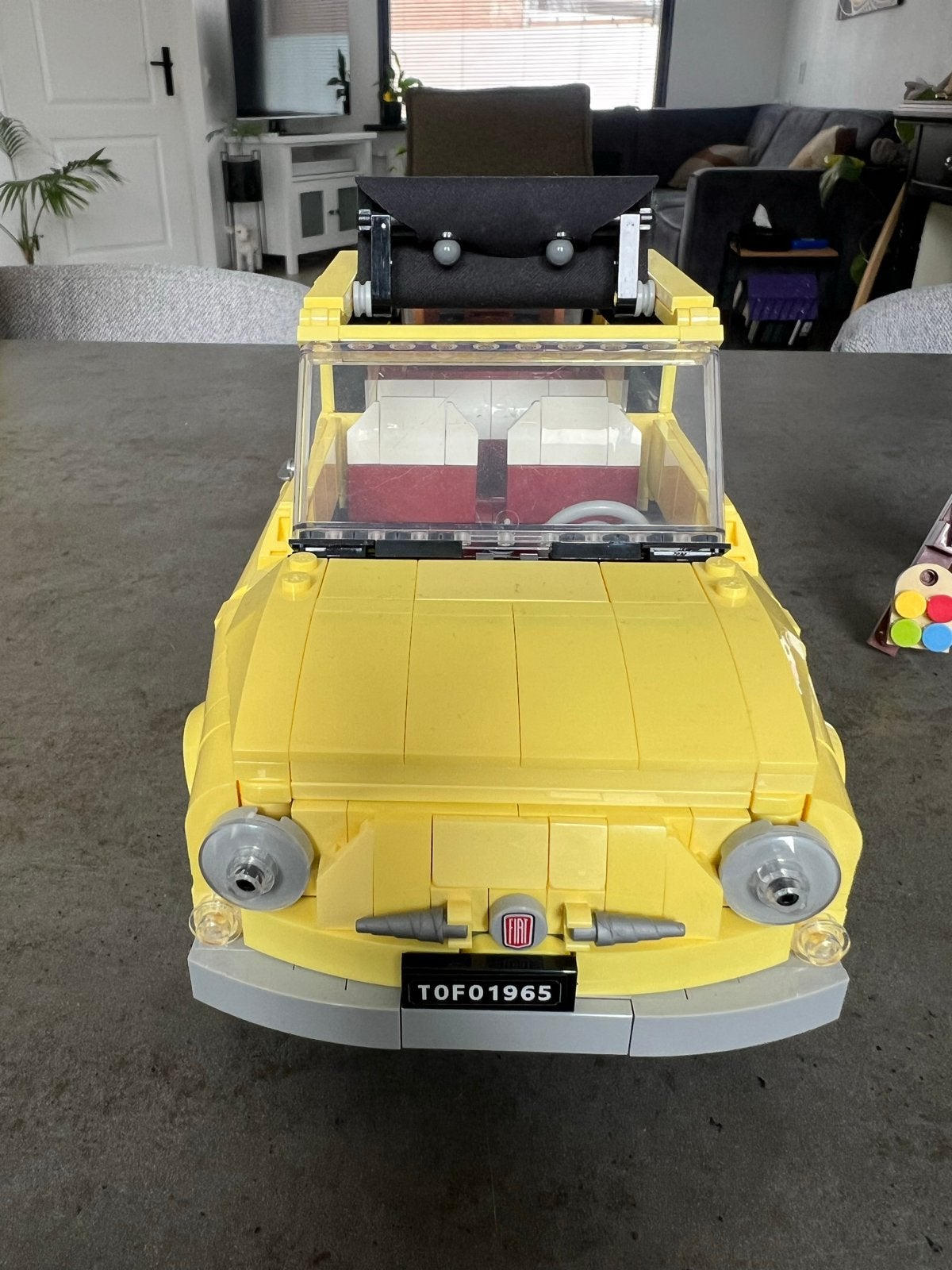 LEGO Creator Expert Fiat 500 (10271) - Zo goed als nieuw, Ophalen of Verzenden, Zo goed als nieuw, Overige merken