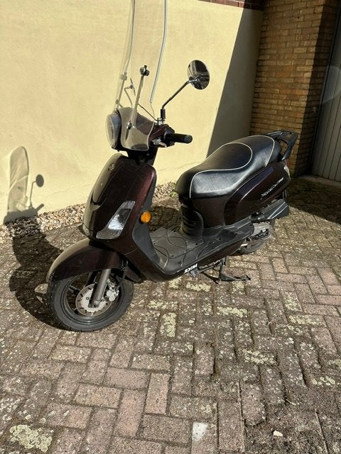 Scooter Sym Fiddle II, Fietsen en Brommers, Scooters | SYM, Gebruikt, Fiddle, Maximaal 25 km/u, Benzine, Ophalen