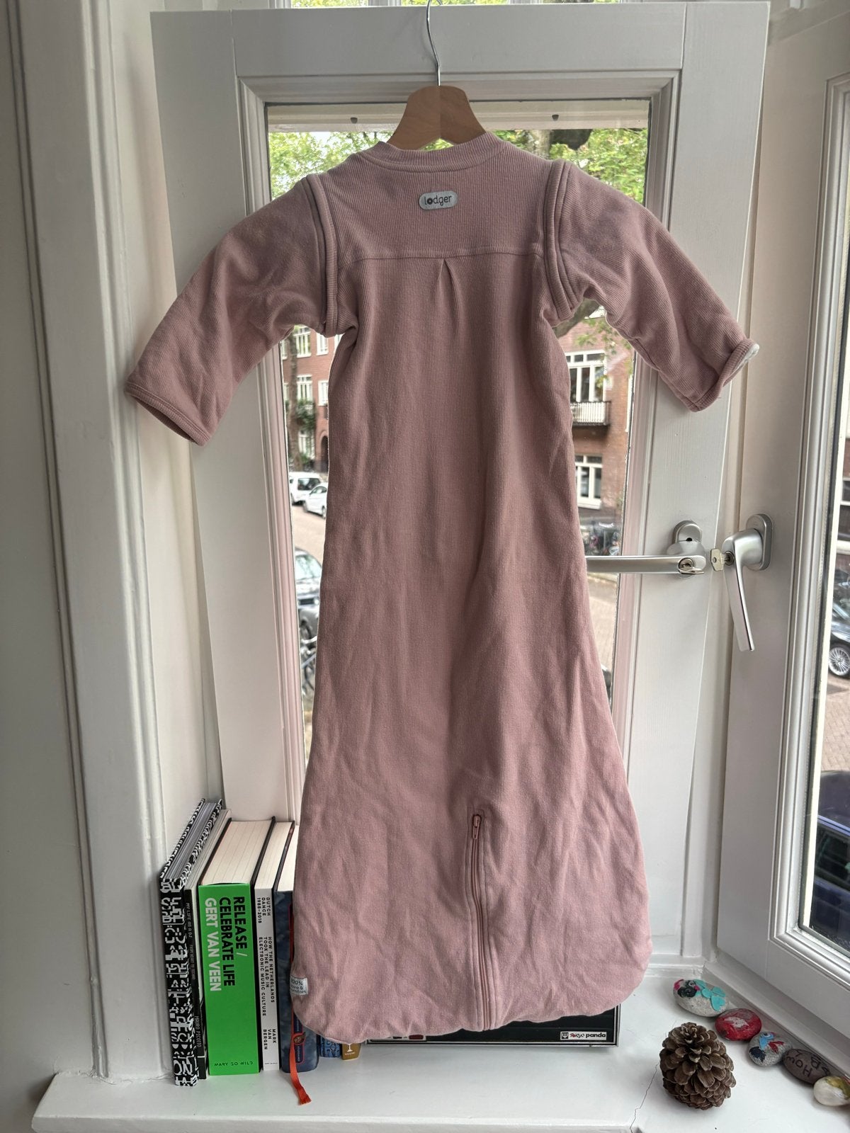 Lodger Slaapzak Roze 100% Katoen Maat 86-98, Ophalen, Gebruikt, Lodger, Roze