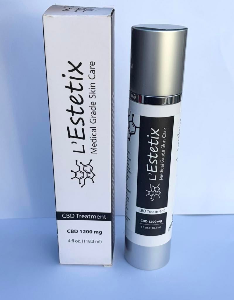 L’Estetix CBD Body Treatment (1200 mg) NIEUW, Ophalen of Verzenden, Nieuw, Gehele gezicht, Verzorging