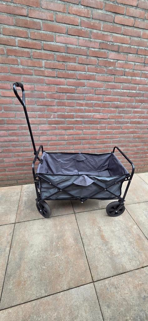 Opvouwbare bolderkar met bodemplaat, Ophalen, Opvouwbaar, Gebruikt