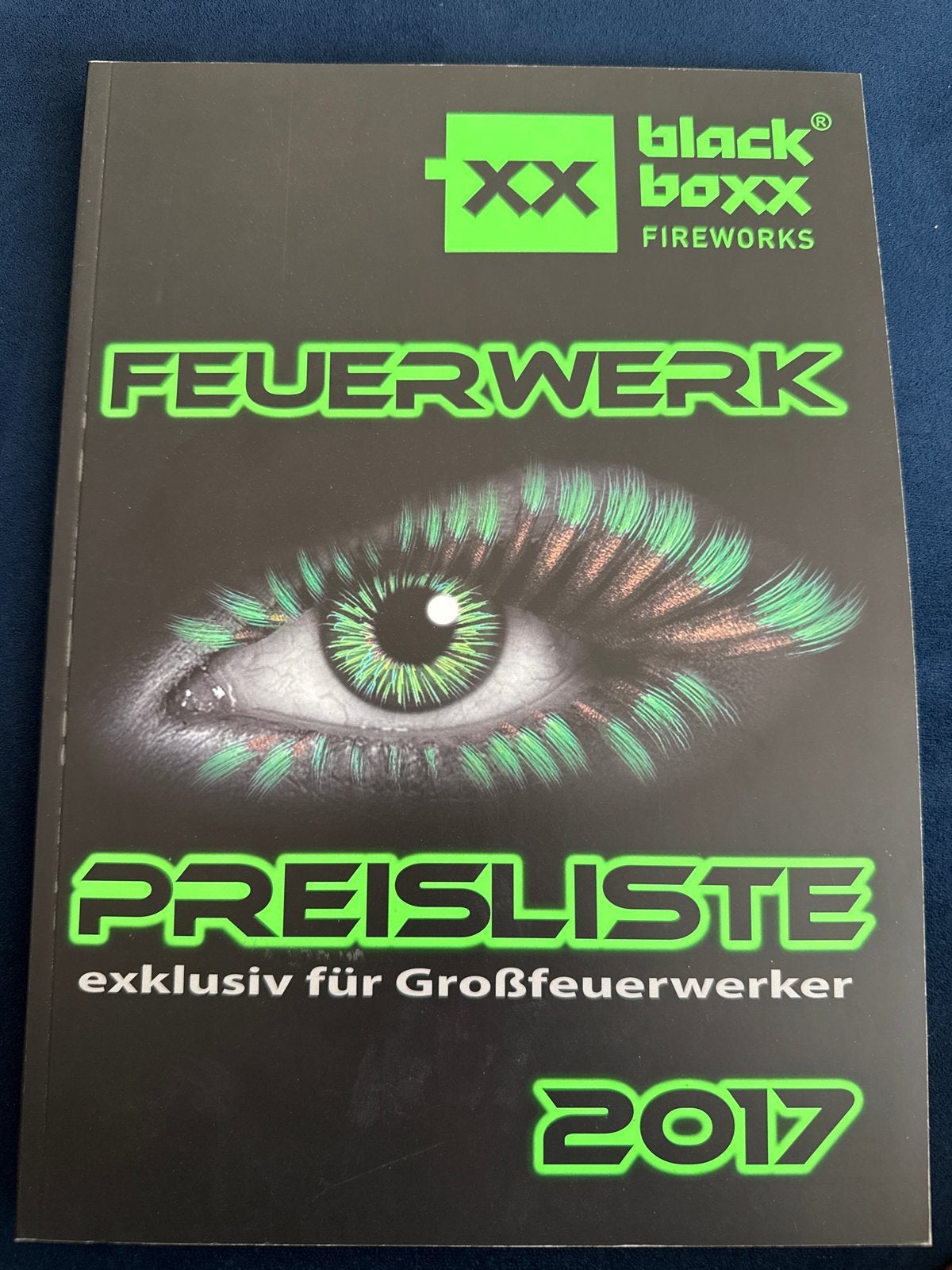Blackboxx Fireworks Prijslijst 2017 - Catalogus, Boeken, Ophalen of Verzenden, Zo goed als nieuw, Catalogus