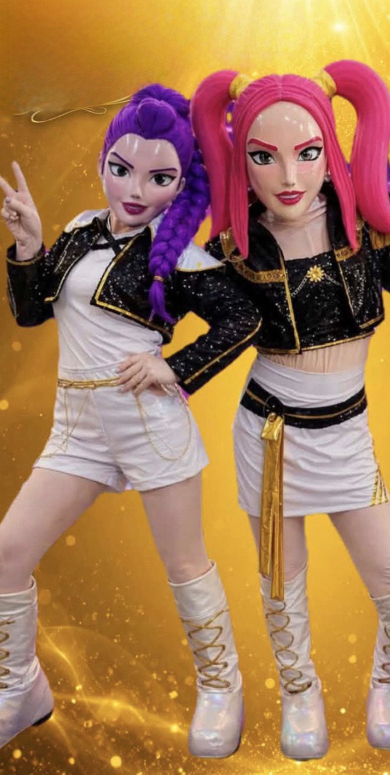 KPOP RUMI & MIRA MASCOTTE VERHUUR, Ophalen of Verzenden