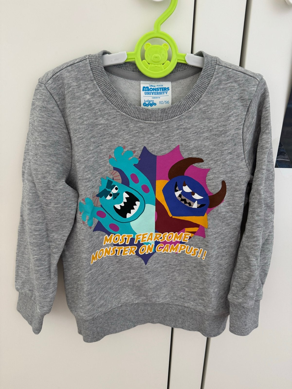 Monsters University trui Baleno Junior maat 110, Verzenden, Gebruikt, Jongen of Meisje, Trui of Vest