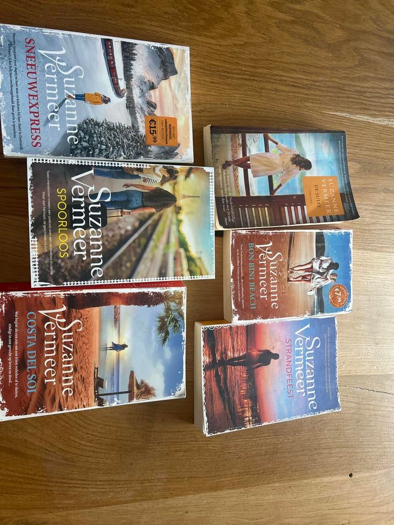 Suzanne Vermeer Boeken Collectie - 6 Spanning & Romantiek, Boeken, Partijen en Verzamelingen, Ophalen of Verzenden, Zo goed als nieuw