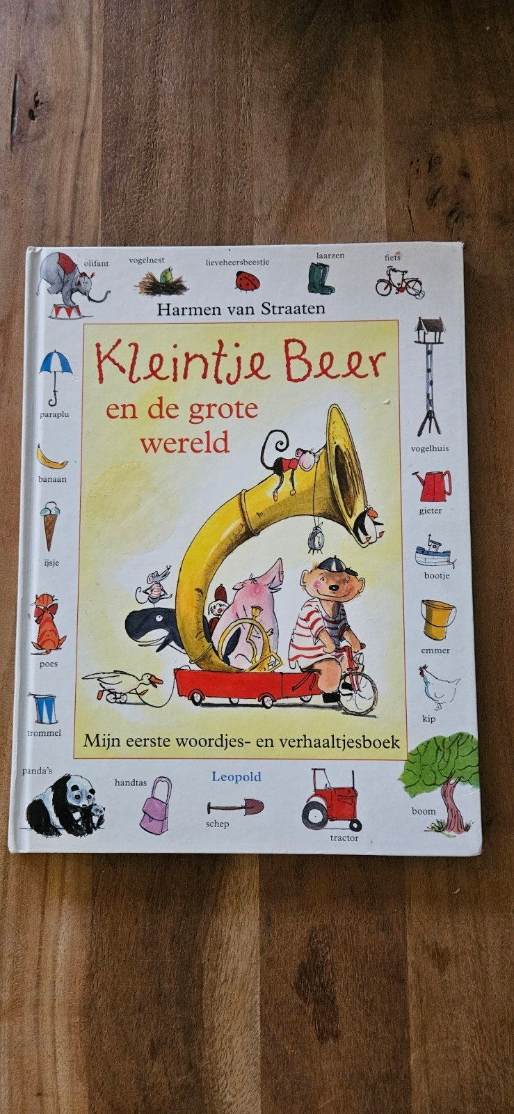 Kleintje Beer en de grote wereld - Mijn eerste woordenboek, Gelezen, Harmen van Straaten, Ophalen of Verzenden, 2 tot 3 jaar