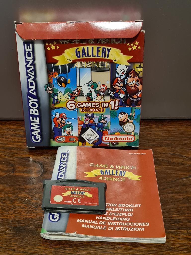Game & Watch Gallery Gameboy Advance GBA, Spelcomputers en Games, Games | Nintendo Game Boy, Avontuur en Actie, 1 speler, Ophalen of Verzenden
