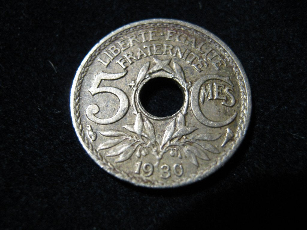 Frankrijk 5 Centimes 1930 #342, Ophalen of Verzenden, Frankrijk, Losse munt