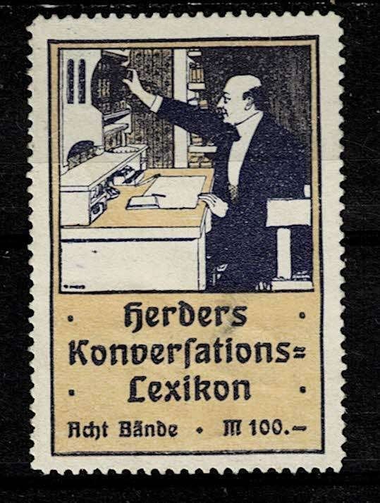 sluitzegel Duitsland HERDER, Ophalen of Verzenden, Overige thema's