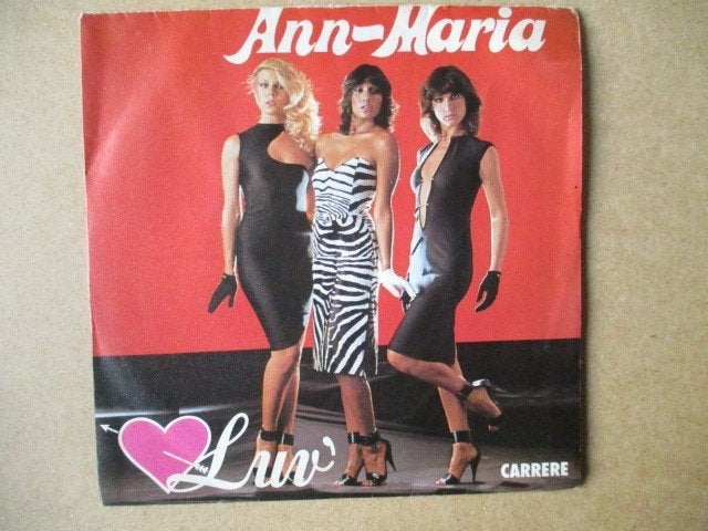 s3101 luv - ann-maria, Cd's en Dvd's, Ophalen, Gebruikt, Overige genres, 7 inch