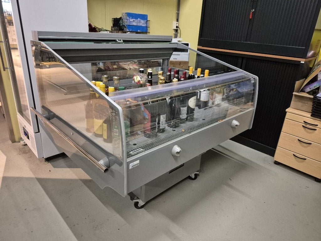 JGB2 Koelvitrine gebruikt, Ophalen, Gebruikt, Koelen en Vriezen