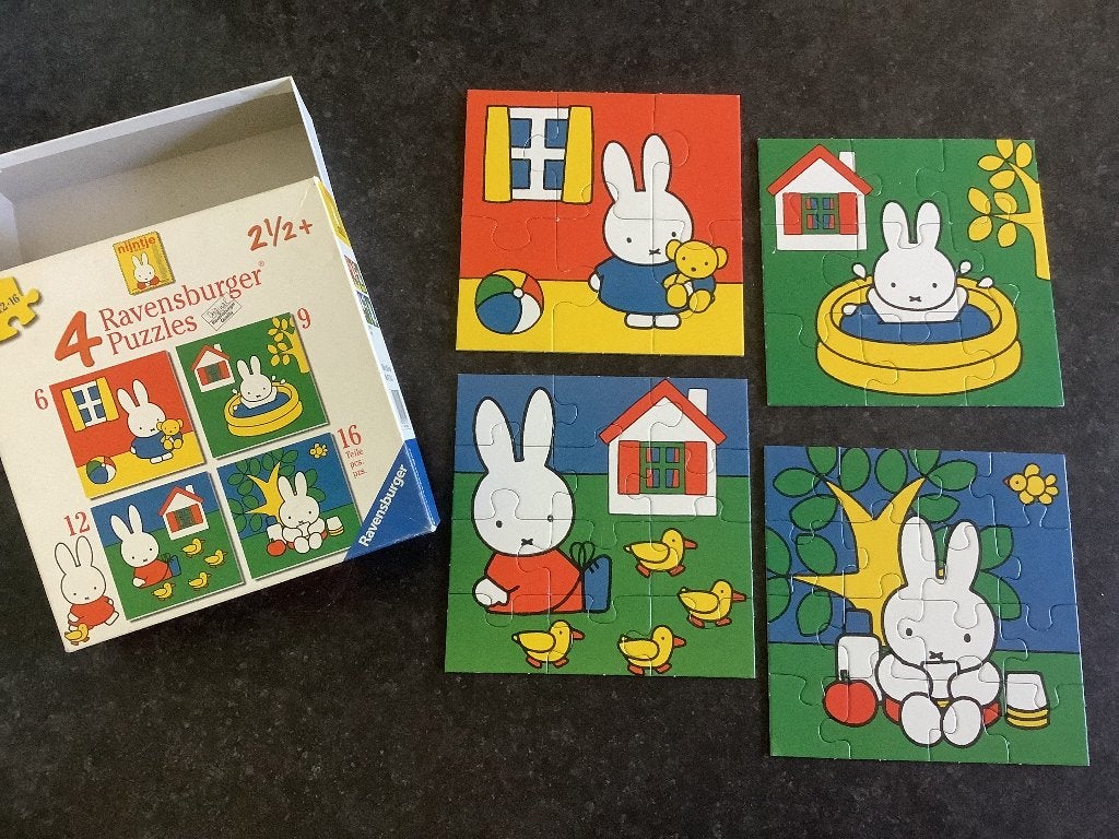 Puzzels  NIJNTJE en BUMBA  en Vtech, Verzenden, Minder dan 10 stukjes, Zo goed als nieuw, 6 maanden tot 2 jaar