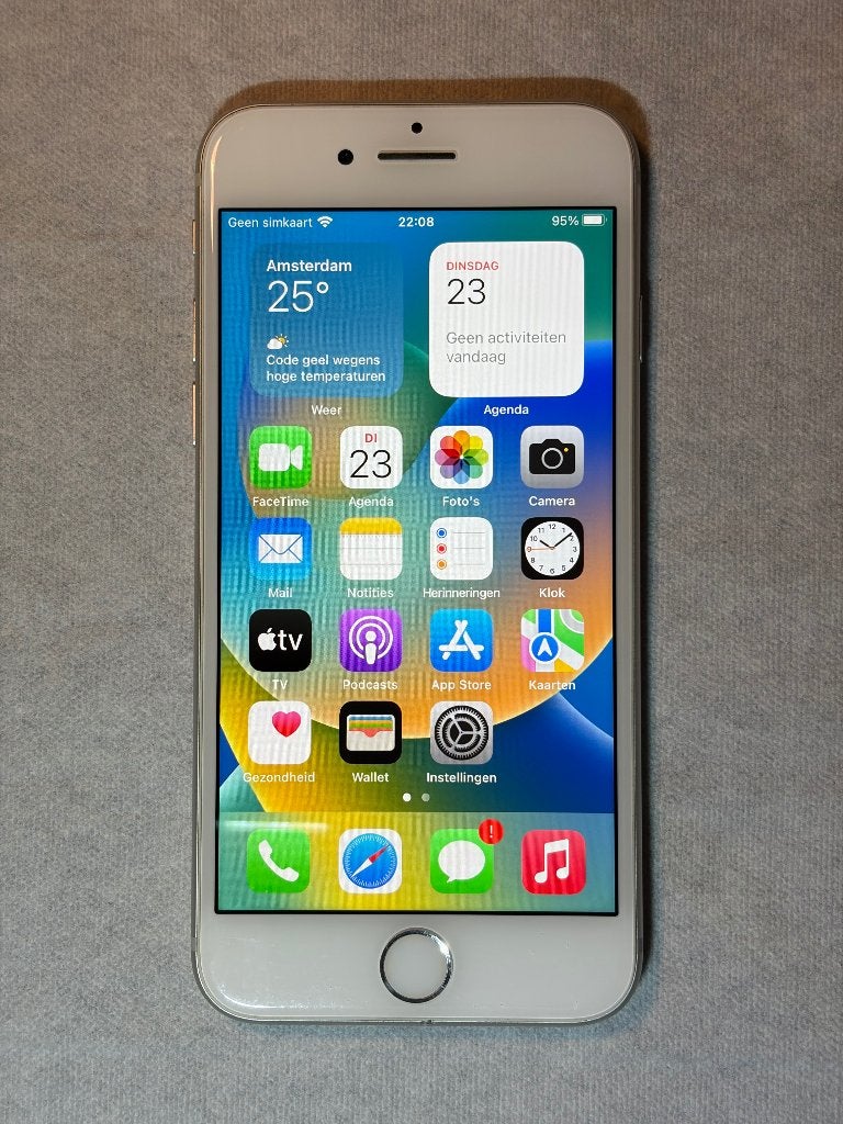 Apple iPhone 8 - 256 GB, 256 GB, Gebruikt, Wit, Ophalen of Verzenden