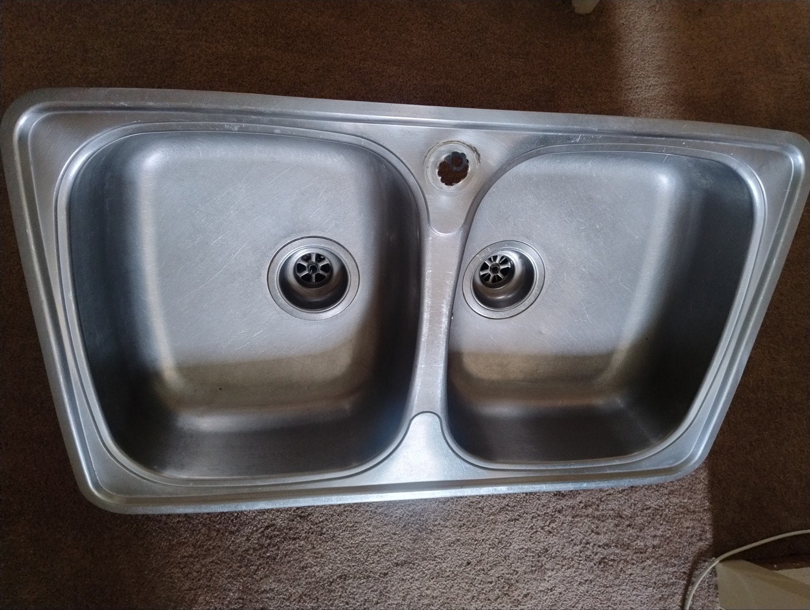 Spoelbak dubbel, Huis en Inrichting, Keuken | Keukenelementen, Ophalen, 25 tot 50 cm, 50 tot 100 cm, Minder dan 100 cm