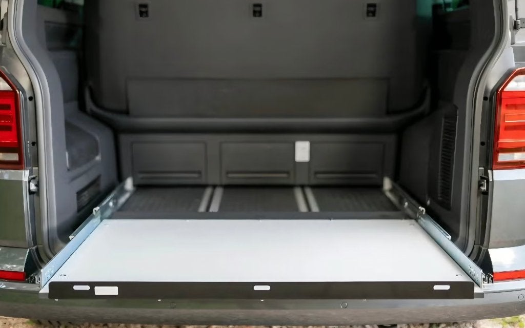 California Auto Uitschuiflade ook voor Multivan, Ophalen, Gebruikt, Volkswagen