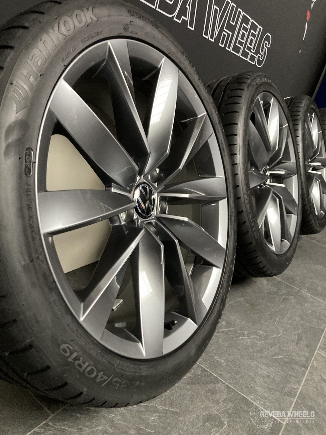 19” originele Volkswagen Passat B7 B8 velgen + banden 5x112, Auto-onderdelen, 19 inch, Gebruikt, -, -