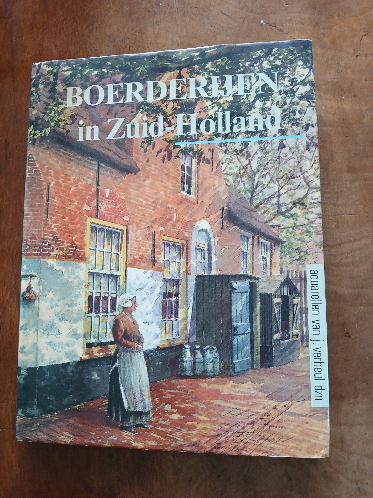 WD015 in Zuid-Holland - Aquatinten van L. Verheul, Ophalen of Verzenden, 20e eeuw of later, Zo goed als nieuw, L. Verheul dzn