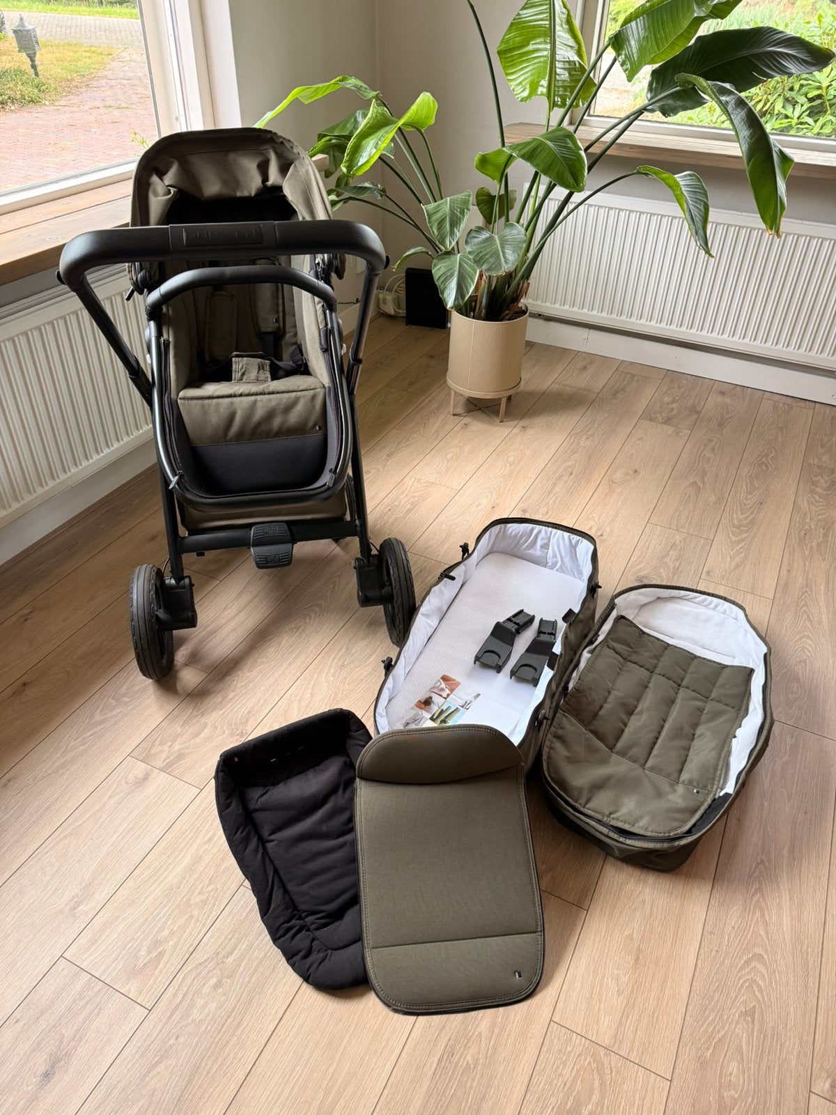 Dubatti kinderwagen groen, Ophalen, Gebruikt, Overige merken