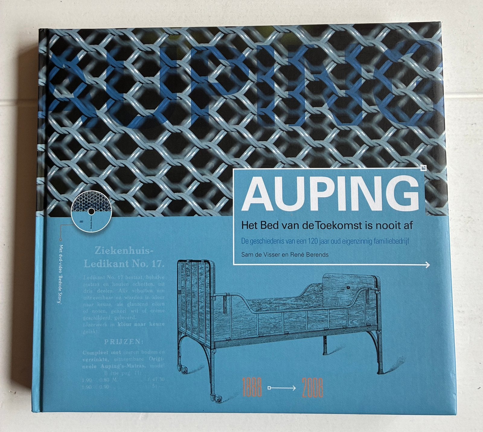 Boek Auping geschiedenis van 120 jaar familie bedrijf, Ophalen, 20e eeuw of later, Nieuw