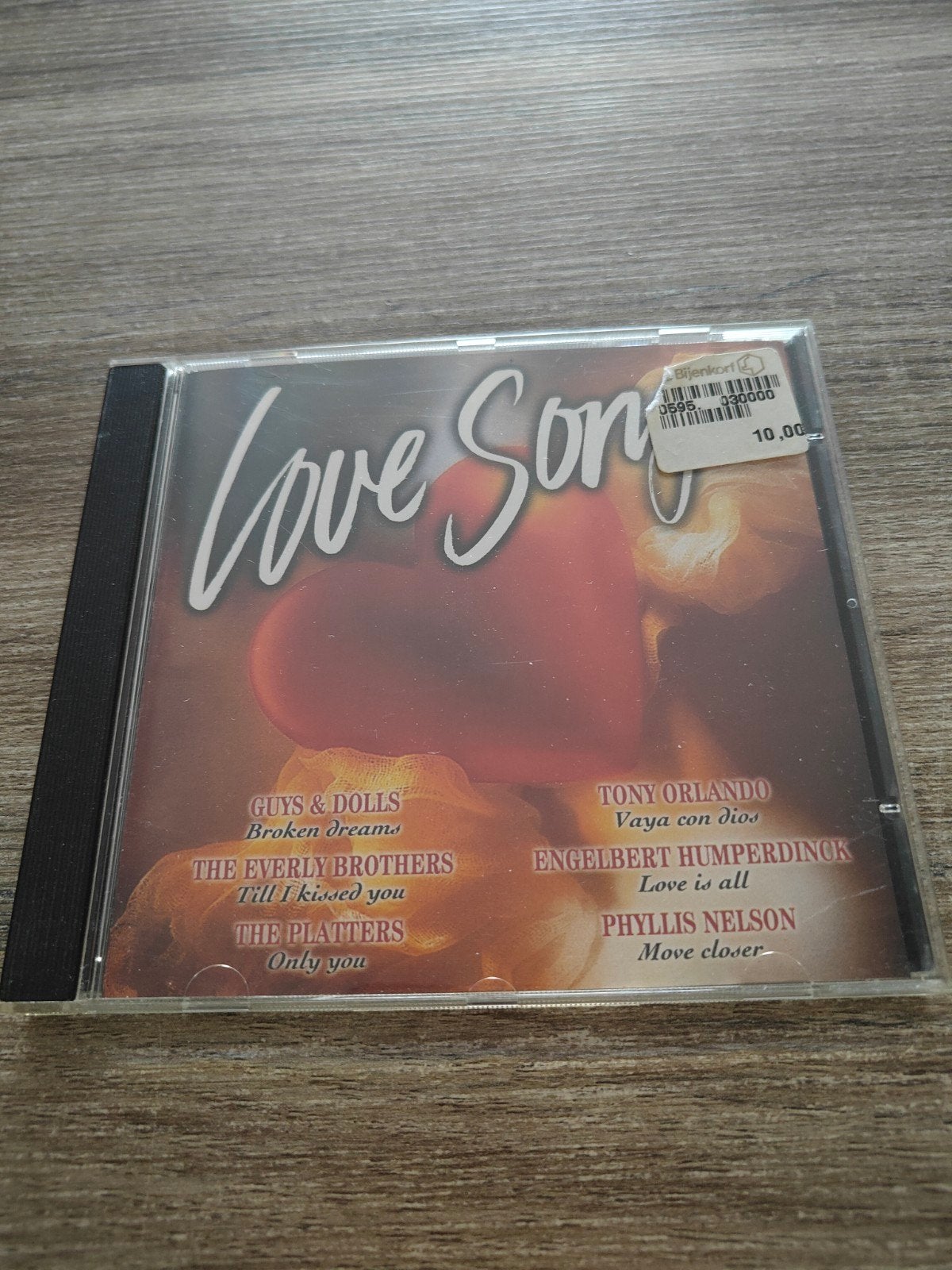 Love Songs CD - Diverse Artiesten, Ophalen of Verzenden, Zo goed als nieuw, Verzamelalbum, Pop