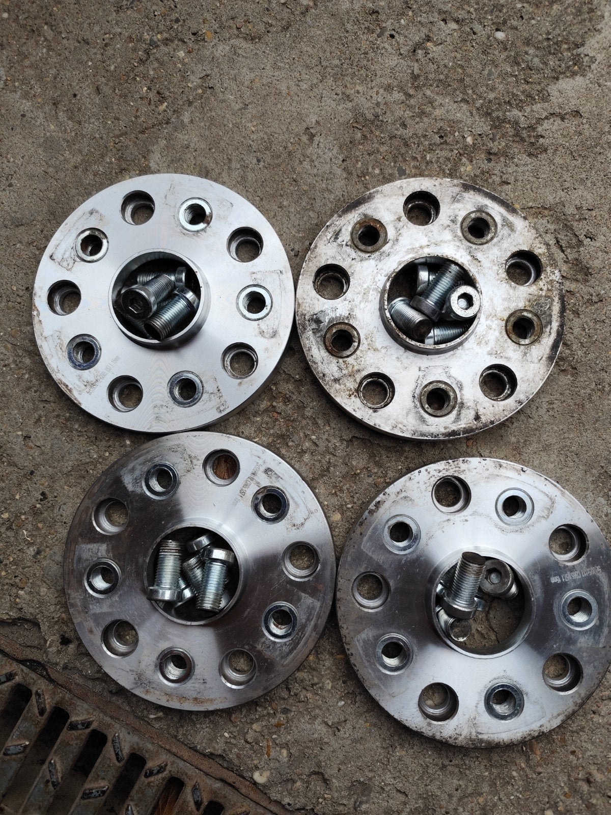 Set van 4 wielspacers 5x120/5x112 CB65.1/57.1 15mm, Ophalen of Verzenden, Zomerbanden, Velg(en)