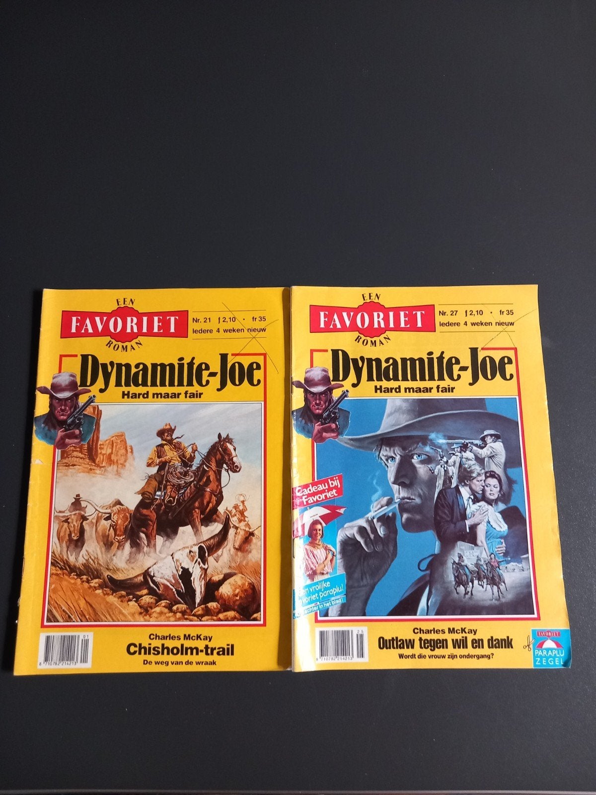Dynamite-Joe Western Romans - Nrs. 21 & 27, Ophalen of Verzenden, Gelezen, Charles McKay, Nederland