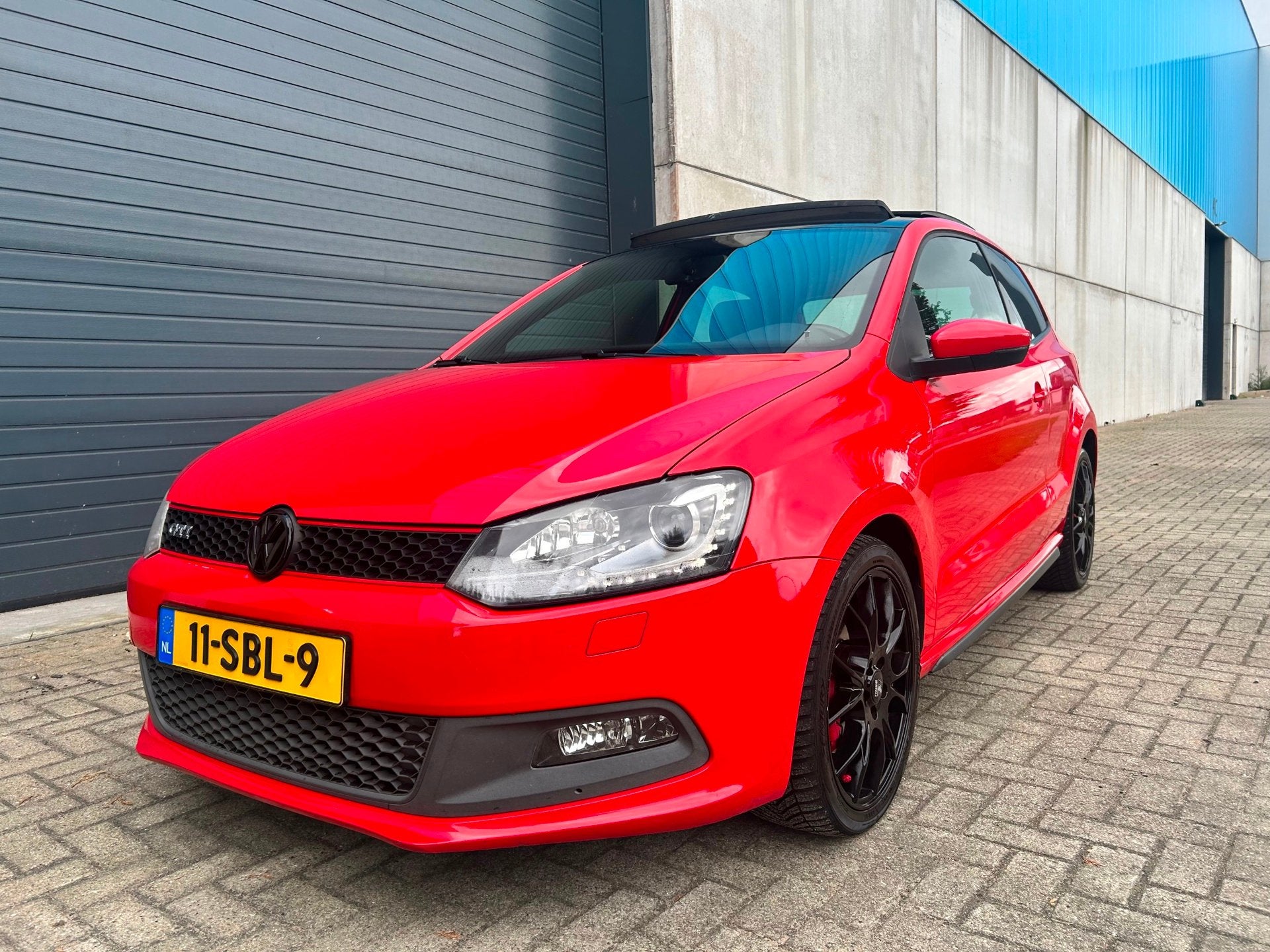 Volkswagen Polo 1.4 TSI GTI DSG PANO CLIMA LEDER, Euro 5, 4 cilinders, Origineel Nederlands, 630 kg