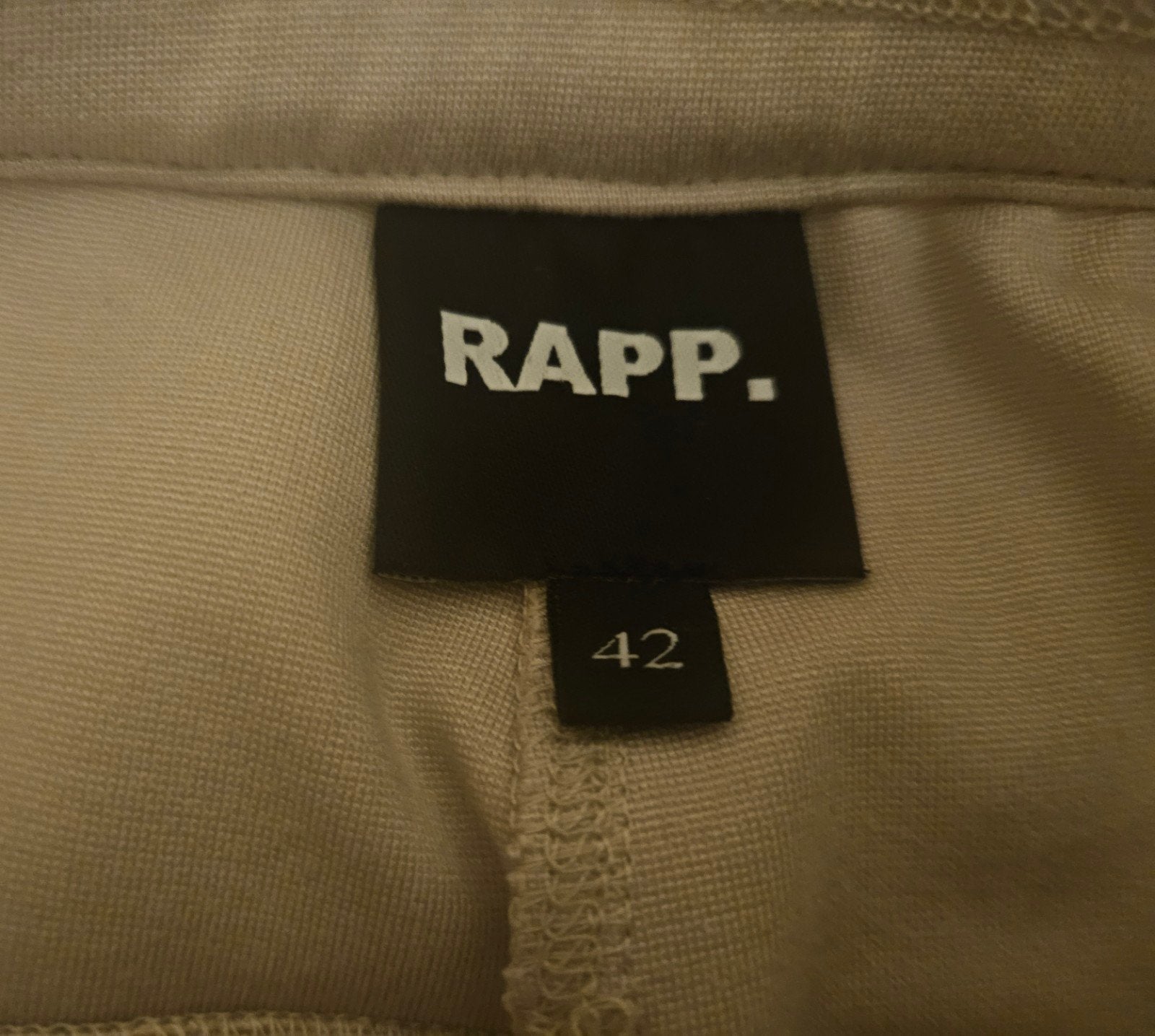 Hele fijn elastische broek van Rapp, Beige, Maat 42/44 (L), Ophalen of Verzenden, Zo goed als nieuw