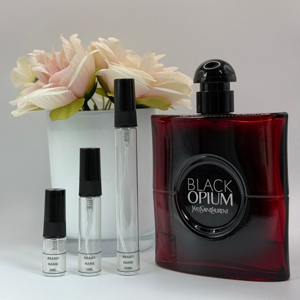 Yves Saint Laurent Black Opium Over Red Sample Decant, Verzenden, Nieuw