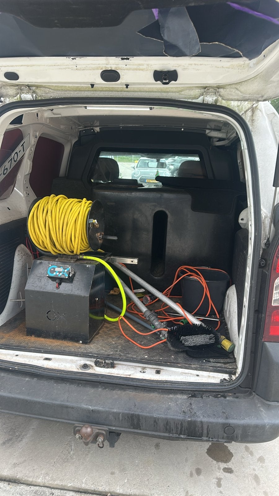 Tucker systeem osmose waterreiniging 500 liter, Ophalen
