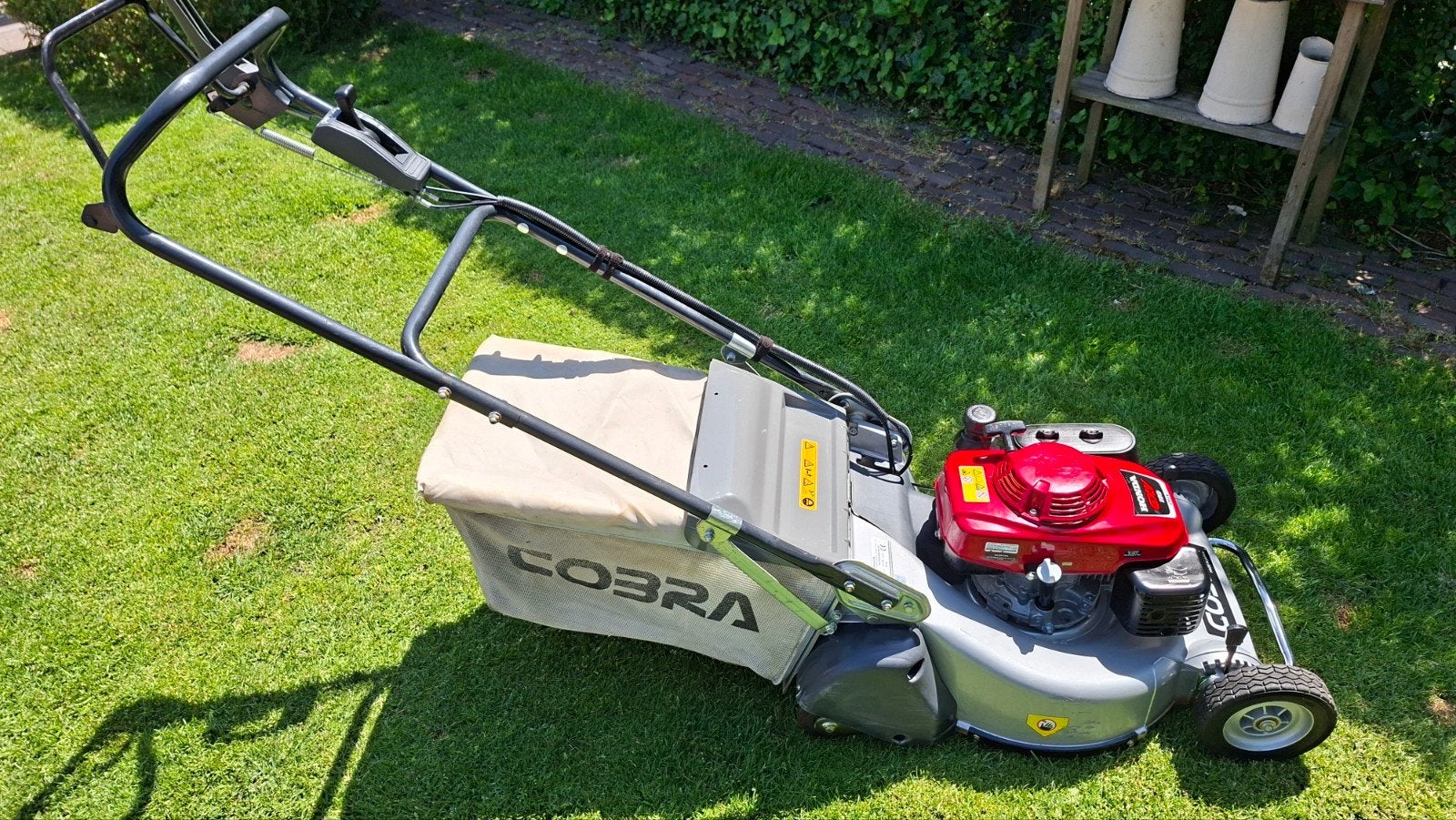 Kaaz/ Honda Pro 21s. 2019 Benzine walsmaaier.( ZIE OMSCHRIJV, Tuin en Terras, Ophalen, Cirkelmaaier, Zo goed als nieuw, 50 cm of meer