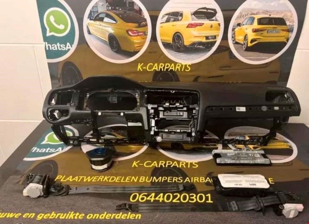 Airbag set VW Golf 7 VII 7.5 FACELIFT Origineel Dashboard, Gebruikt, Volkswagen, Volkswagen AG, Berliner Ring 2
38440  Wolfsburg, DE