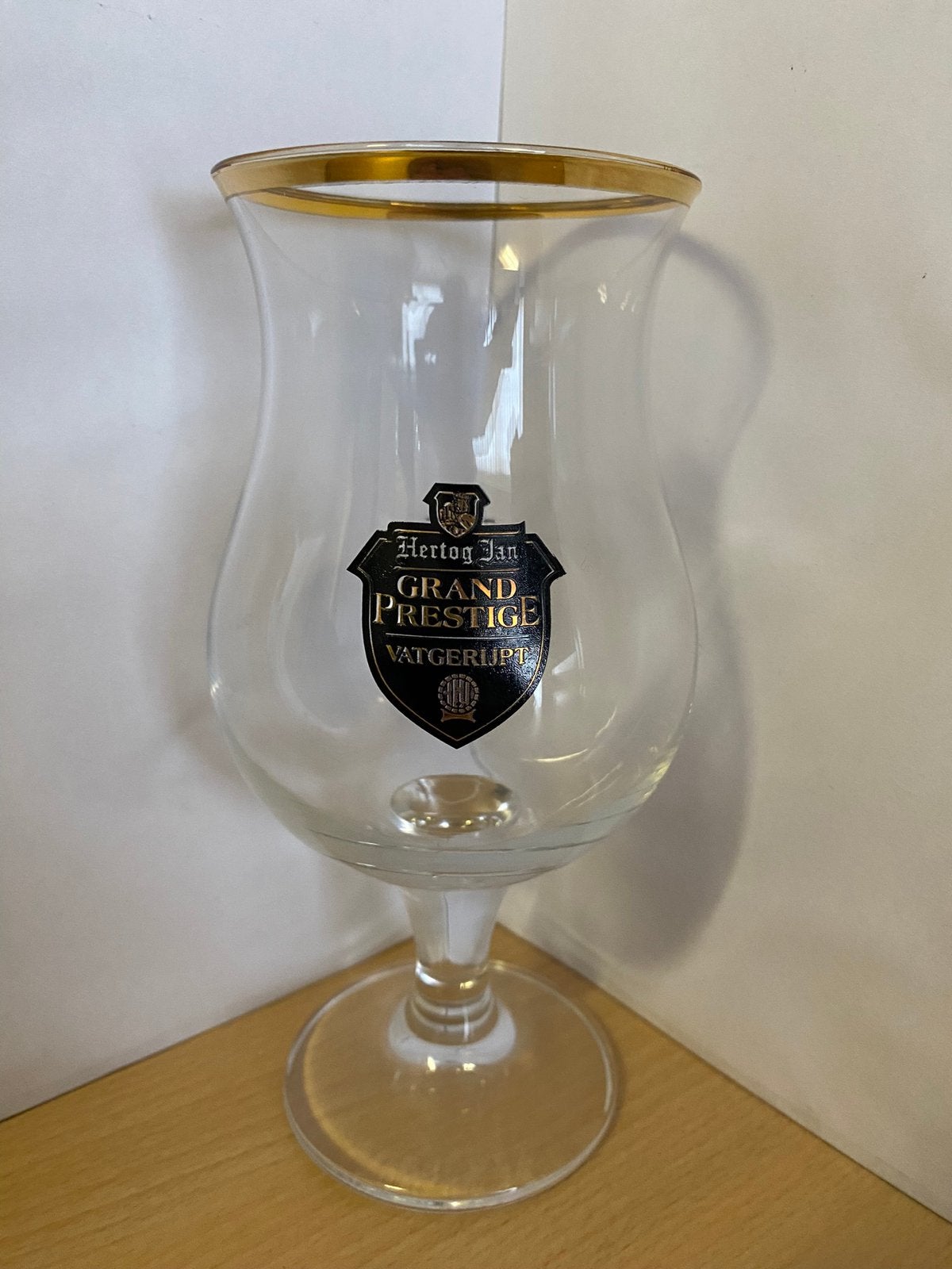 2x Hertog jan Grand Prestige Vatgerijpt 20cl (zwart goud), Verzamelen, Biermerken, Ophalen of Verzenden, Zo goed als nieuw, Glas of Glazen