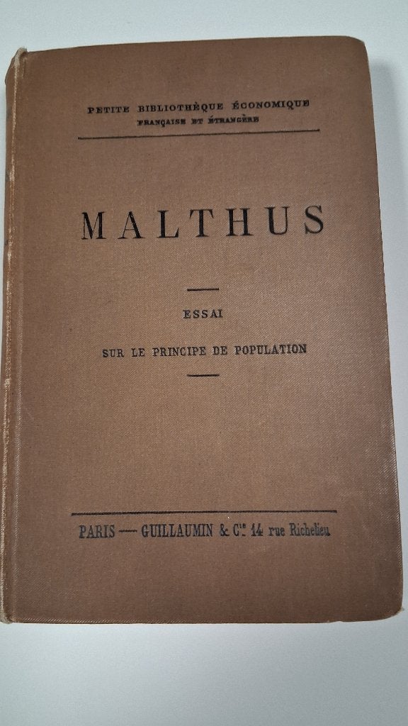 antiek boekje, Ophalen of Verzenden, Malthus