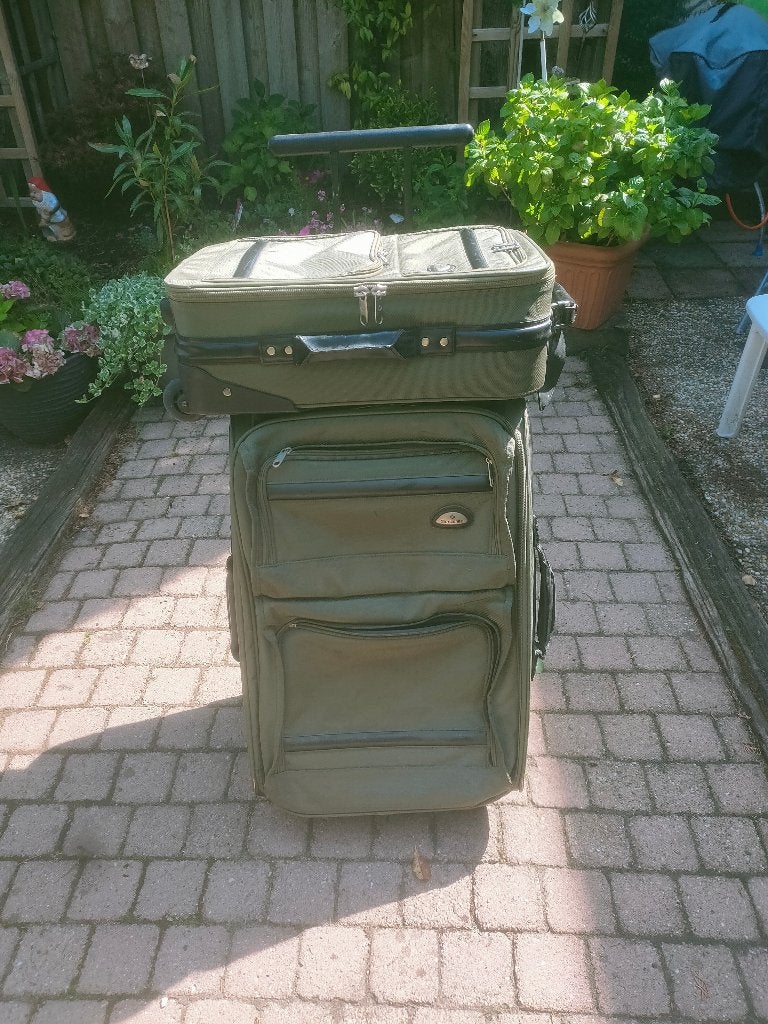 Samsonite luxe reiskoffers., Overige materialen, Wieltjes, Gebruikt, 35 tot 45 cm