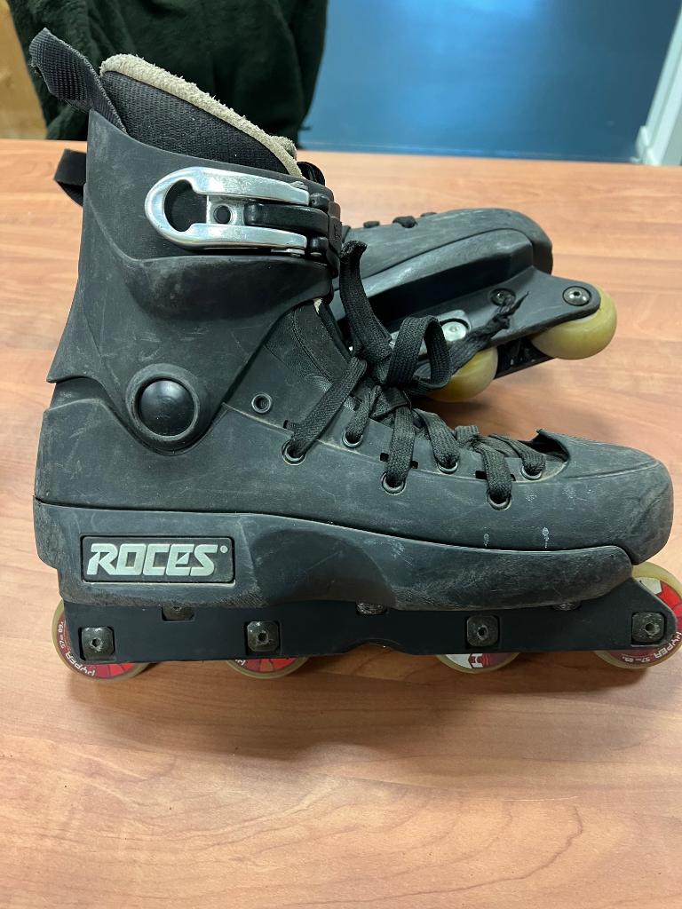 Roces 5K (khuti) stunt skates, Ophalen of Verzenden, Zo goed als nieuw, Inline skates 4 wielen, Heren