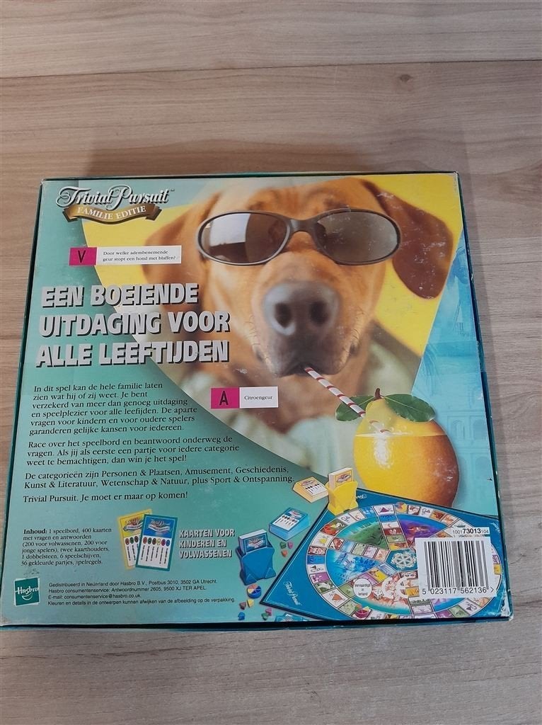 Trivial pursuit - Familie editie - triviant - s5580, Verzenden, Zo goed als nieuw