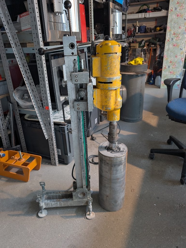 Cedima Beton Kernboormachine met Statief EM 3/3 P-500, Ophalen of Verzenden, Gebruikt