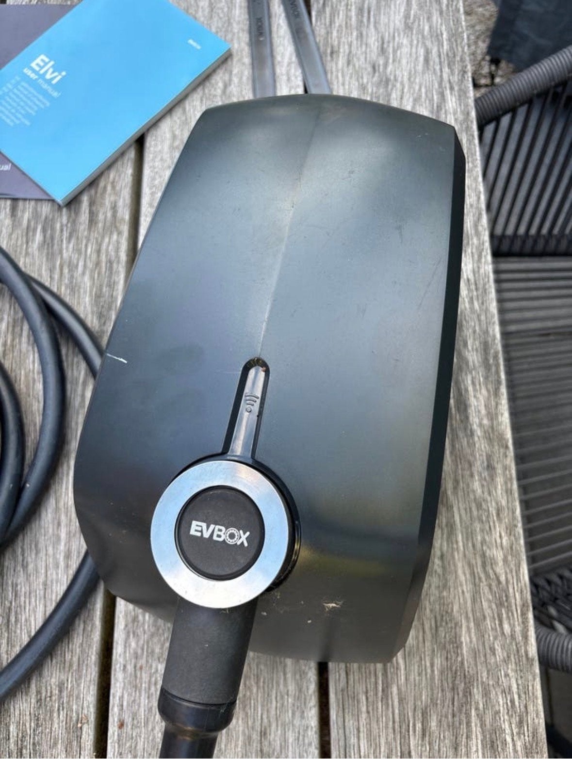 EVBox Laadpaal met Laadkabel - koopje!, Auto diversen, Laadpalen, Ophalen of Verzenden, Gebruikt, Laadpaal en Laadkabel
