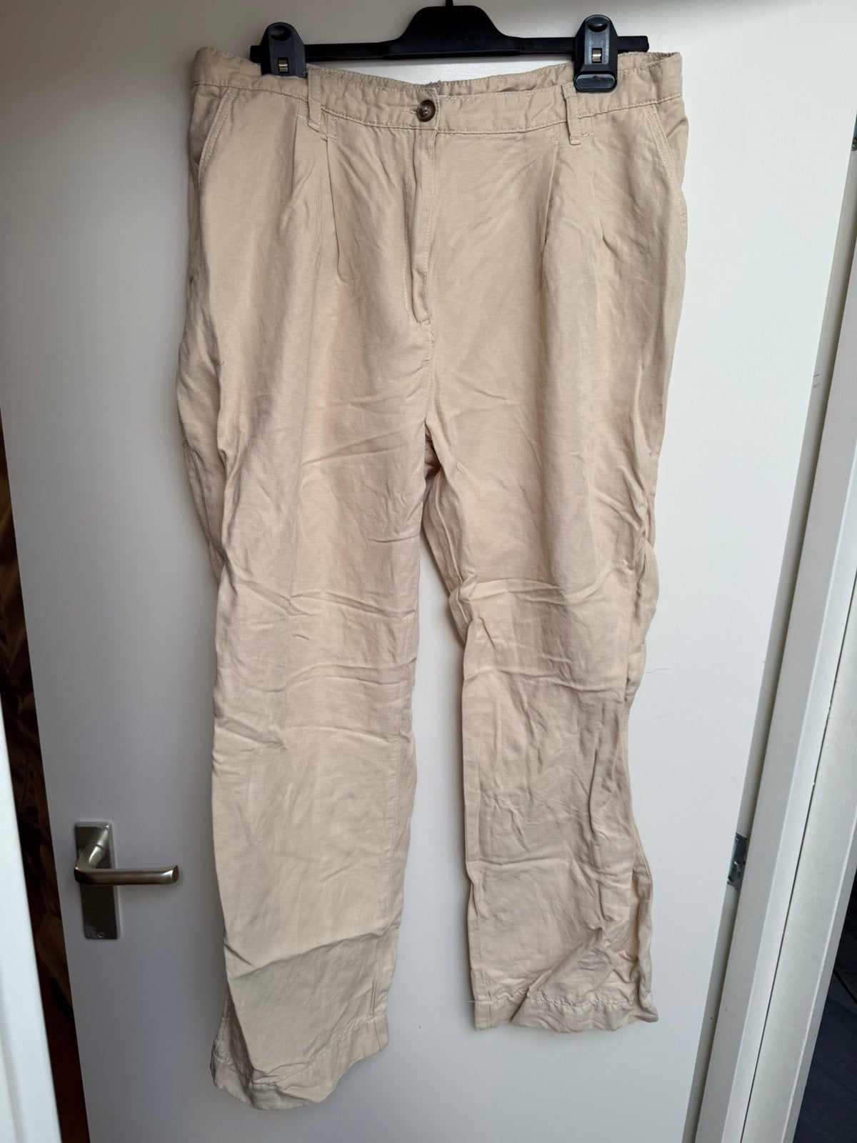 Sissy-boy broek pantalon maat 44 beige, Beige, Maat 42/44 (L), Ophalen of Verzenden, Zo goed als nieuw