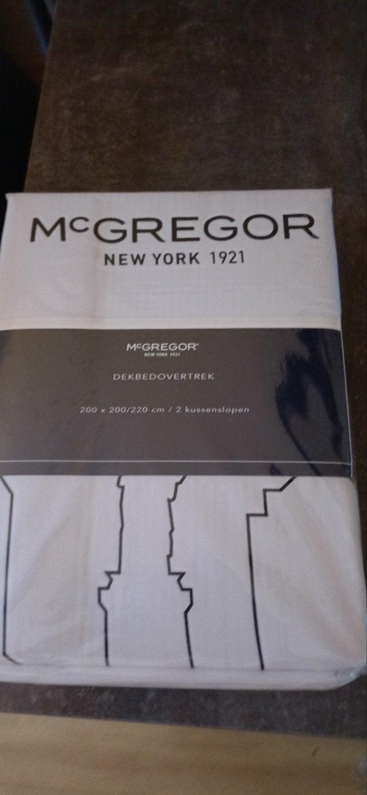 mc gregor  new york dekbedovertrek  2 x2 nieuwe in verpakkin, Ophalen of Verzenden