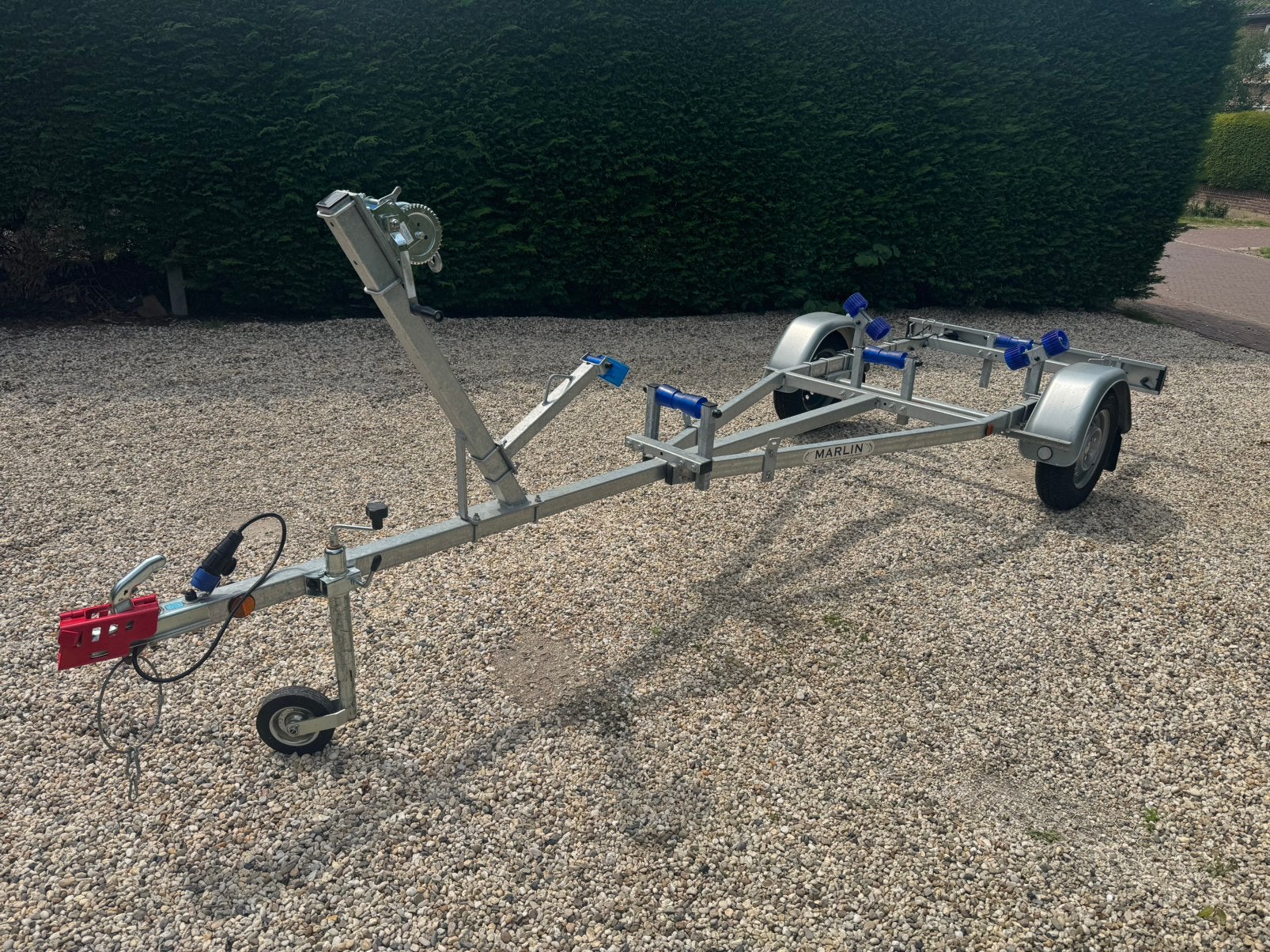 Marlin boottrailer, Ophalen, Zo goed als nieuw, Minder dan 6 meter