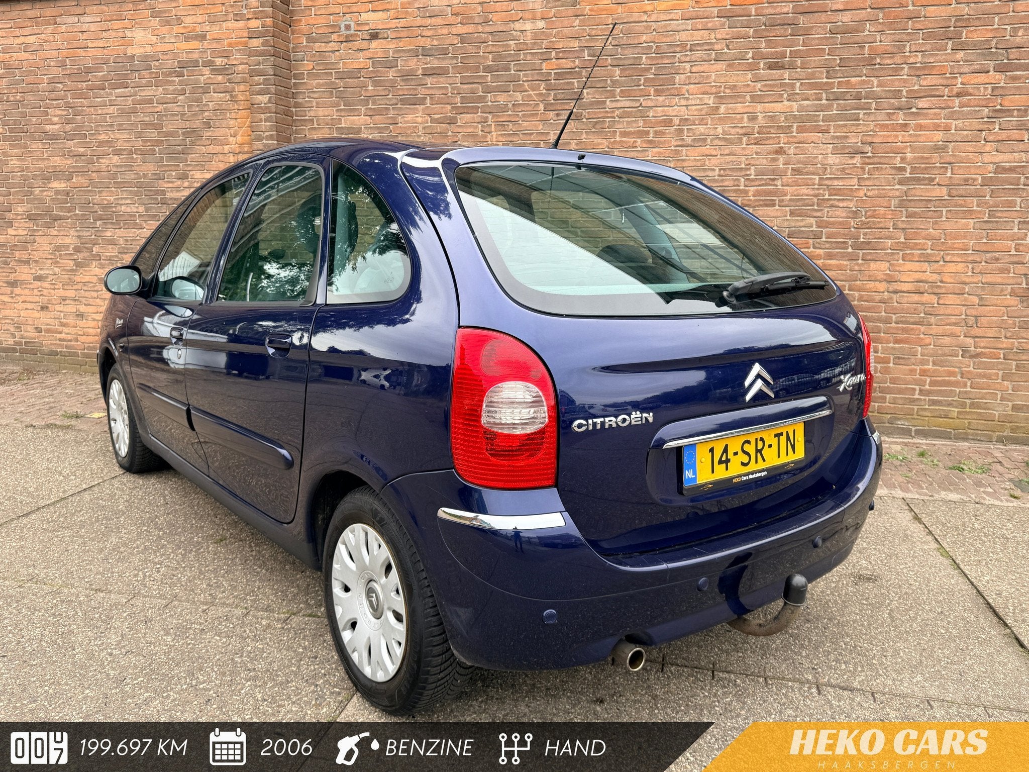 Citroën Xsara Picasso 1.6i-16V Caractère·Climate·Cruise, 4 cilinders, Blauw, Handgeschakeld, Parkeersensor