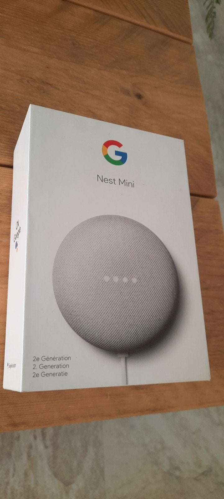 Google Nest Mini 2e generatie, Audio, Tv en Foto, Mediaspelers, Ophalen