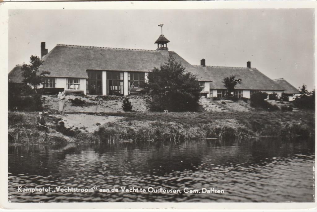 oudleusen- kamphotel vechtstroom, Verzamelen, Ansichtkaarten | Nederland, Ophalen of Verzenden