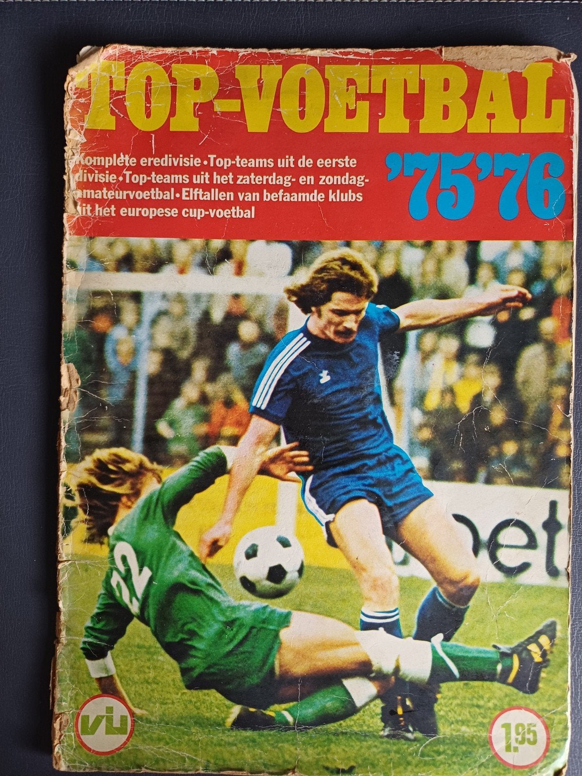 Voetbalalbum Topvoetbal '75-'76 (niet compleet) voetbalboek, Verzamelen, Ophalen of Verzenden, Gebruikt, Overige binnenlandse clubs
