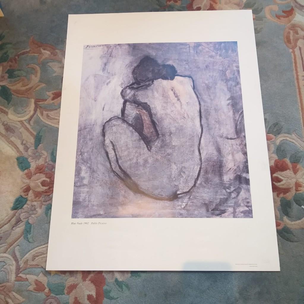 BLUE NUDE 1902- PABLO PICASSO, Ophalen of Verzenden
