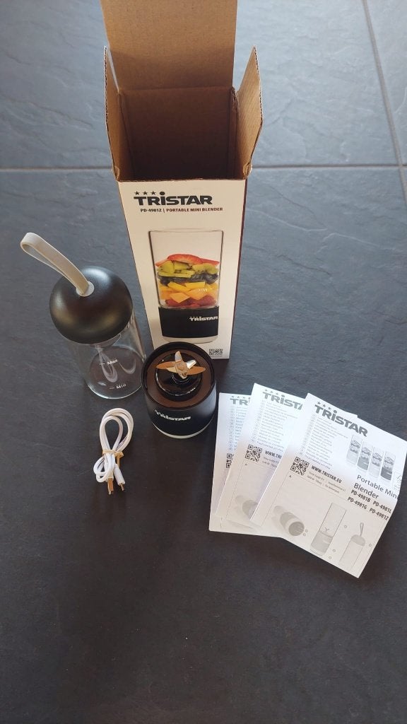 Tristar draagbare mini-blender - 110 watt | 380 ml |, Ophalen of Verzenden, Nieuw, Blender to go
